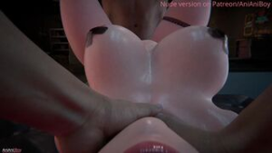 Aunt Cass Taker POV deepthroat - ﻿3D animation on Crohasit