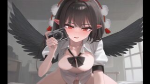 Aya riding (4K@60) [Henkawa] - Touhou animation on Crohasit