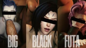 BIG BLACK FUTA - ﻿3D animation on Crohasit