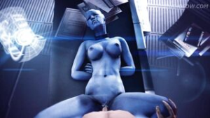 BREAKING THE SHADOW BROKER – Liara T’Soni - Mass Effect animation on Crohasit