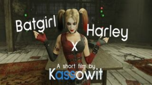 Batgirl & Harley [Female, No Music][Kassowit][4K] - ﻿3D animation on Crohasit