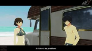 Beach Visit With Makoto [Bunnxarts] - ﻿3D animation on Crohasit
