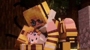 Bee Breeded~ - Minecraft animation on Crohasit