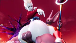 Beerus fucks Whis - Dragon Ball animation on Crohasit