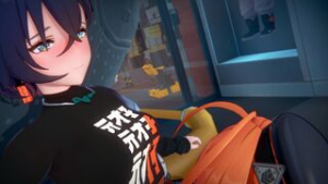 Belle x Orphie - ﻿3D animation on Crohasit