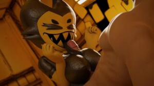 Bendy The Titty Demon - bendy and the ink machine animation on Crohasit