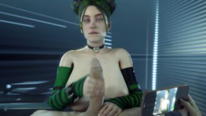 Billie Eyelash Handjob [LorgeGucas][4K] - ﻿3D animation on Crohasit