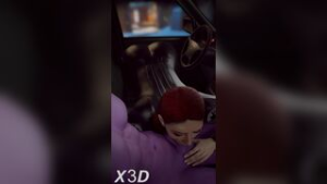 Black Widow Car BJ (Suit) - ﻿3D animation on Crohasit