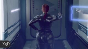 Black Widow Purple Fantasy - rule34 animation on Crohasit