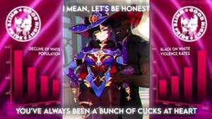 Blacked Waifus HMV1 comm @oioiblacked - Genshin Impact animation on Crohasit