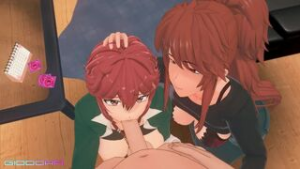 Blow job lesson - ﻿3D animation on Crohasit