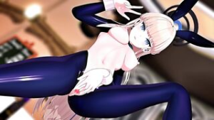 Blue Archive Asuma Toki Emotion Deceive - ﻿3D animation on Crohasit