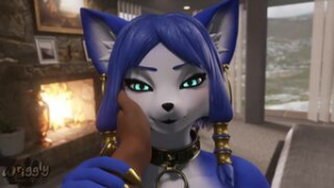 Breeding Krystal - Star Fox animation on Crohasit