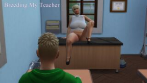 Breeding My Teacher (Sim Doe) - ﻿3D animation on Crohasit