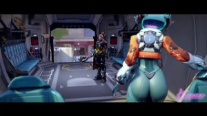 Brigitte x Juno - Overwatch animation on Crohasit