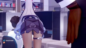 Bronya work reward - Honkai Star Rail animation on Crohasit