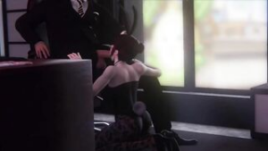 Bunny Officer [spluckytama] - ﻿3D animation on Crohasit