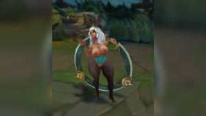 Bunnysuit Qiyana NSFW – League of Legends NSFW Custom Skins - ﻿3D animation on Crohasit
