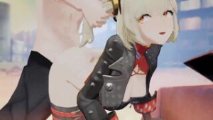 Burnice [ZZZ] [RougeNine] - ﻿3D animation on Crohasit