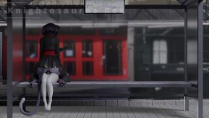 Bus stop sex [knightosaurusrex] - ﻿3D animation on Crohasit
