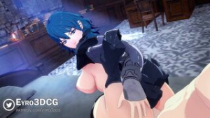 Byleth [Eyro3dcg] - Fire Emblem animation on Crohasit