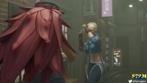 Cammy Deepthroats Poison - Final Fight animation on Crohasit