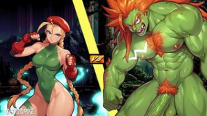 Cammy VS Blanka – Teaser - Street Fighter animation on Crohasit