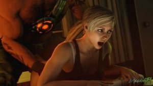 Cassie Cage vs Kano [26RegionSFM] - ﻿3D animation on Crohasit