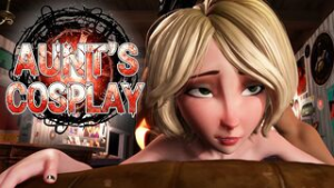 Caught by GoGo: Aunt Cass cosplays Maria - Big Hero 6 animation on Crohasit