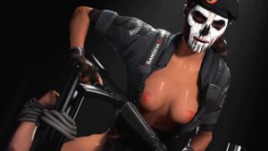 Caveira (rainbow six) compilation - ﻿3D animation on Crohasit
