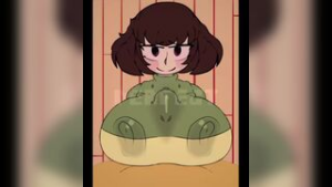 Chara X Frisk - Beat Banger animation on Crohasit