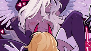 Charlie x Vaggie Bedroom Fun - Hazbin Hotel animation on Crohasit