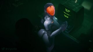 Chinese Stealth Suit – Hacking Skill Check - Fallout animation on Crohasit