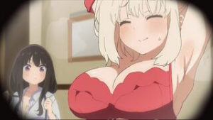 Chisato Taking Shirt Off[Or2][Bra] - lycoris recoil animation on Crohasit
