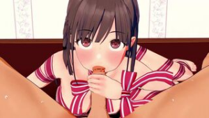 Chiyoko’s Lovey-Dovey Valentine SEX [Peh-Koi] - ﻿3D animation on Crohasit