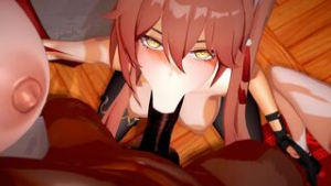Christmas Sex Party - Genshin Impact animation on Crohasit