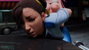Chun Li Punished - Street Fighter animation on Crohasit