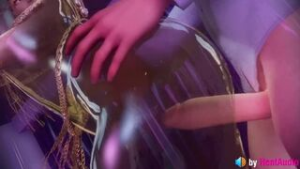 Chun Li Pussy Fuck in X-Ray (with realistic ASMR sound) - ﻿3D animation on Crohasit