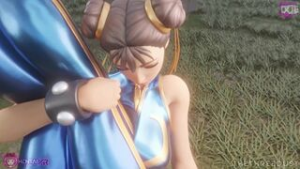 Chun Li gets Creampied - ﻿3D animation on Crohasit