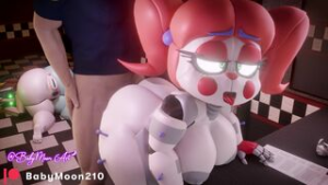 Circus Babys DoggyStyle - Five Nights at Freddy's animation on Crohasit