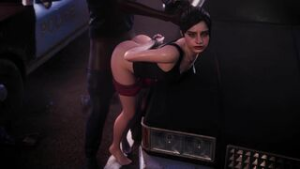 Claire Redfield Cuffed and Stuffed [4K] - ﻿3D animation on Crohasit