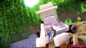 Comission Work – flamingono - Minecraft animation on Crohasit