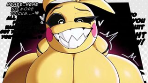 Crazy Tou Chica - Five Nights at Freddy's animation on Crohasit