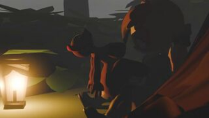 Cream plays outside - ﻿3D animation on Crohasit