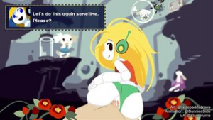 Curly Brace Reverse Cowgirl [Cave Story] - CaveStory animation on Crohasit