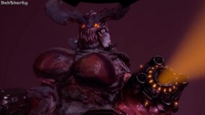 Cyberdemon Slut Handjob - Doom animation on Crohasit