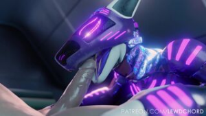 Cynthia Blowjob and Thigh Sex [Lewdchord] - ﻿3D animation on Crohasit