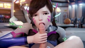 D.Va 60fps HENTAI COMPILATION - ﻿3D animation on Crohasit