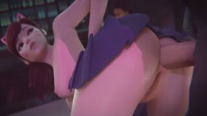 D.Va at the Club [Xordel][4K] - ﻿3D animation on Crohasit