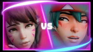 D.Va vs Kiriko (ChaosLogic PMV/HMV) - ﻿3D animation on Crohasit